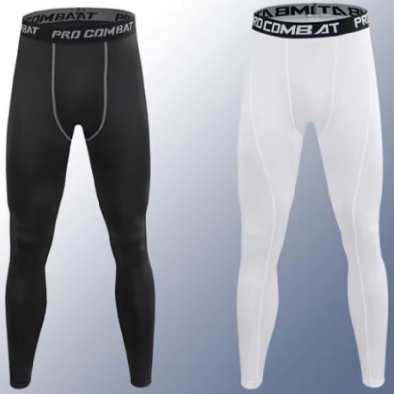 Crossfit Ga - Men Gym Sport Tights Quick Dry