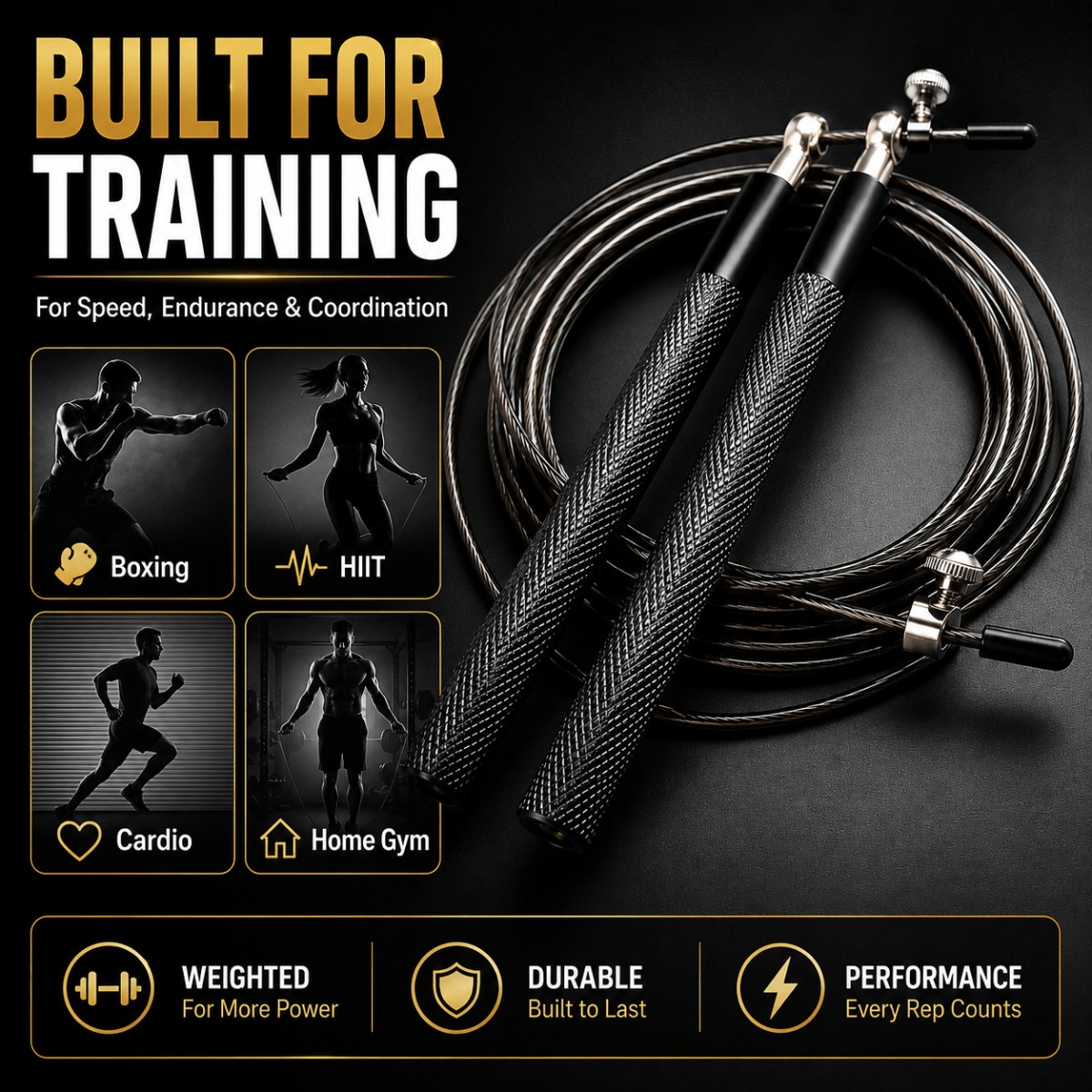 360 Degree Ball Bearing Speed  - огляд і ціна Jump Rope Speed Bearing