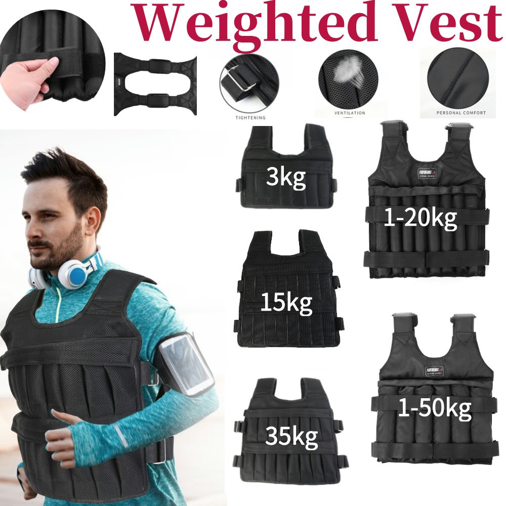 3/15/35kg Workout Weight Jacke - огляд і ціна Crossfit Weight Vest