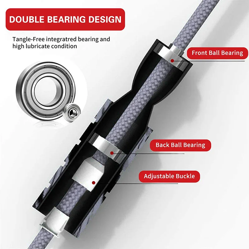 Ultralight Racing Rope Skippin - огляд і ціна Jump Rope Speed Bearing