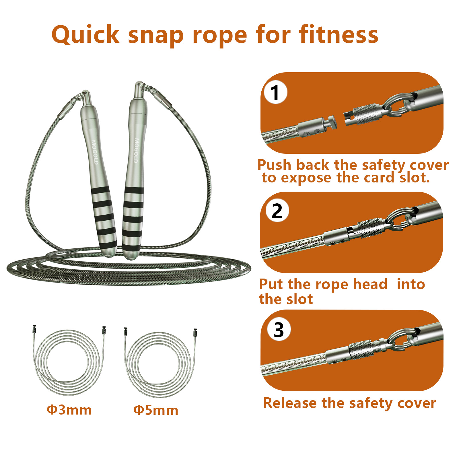 YUEDONG Speed Skipping Rope Du - огляд і ціна Jump Rope Speed Bearing