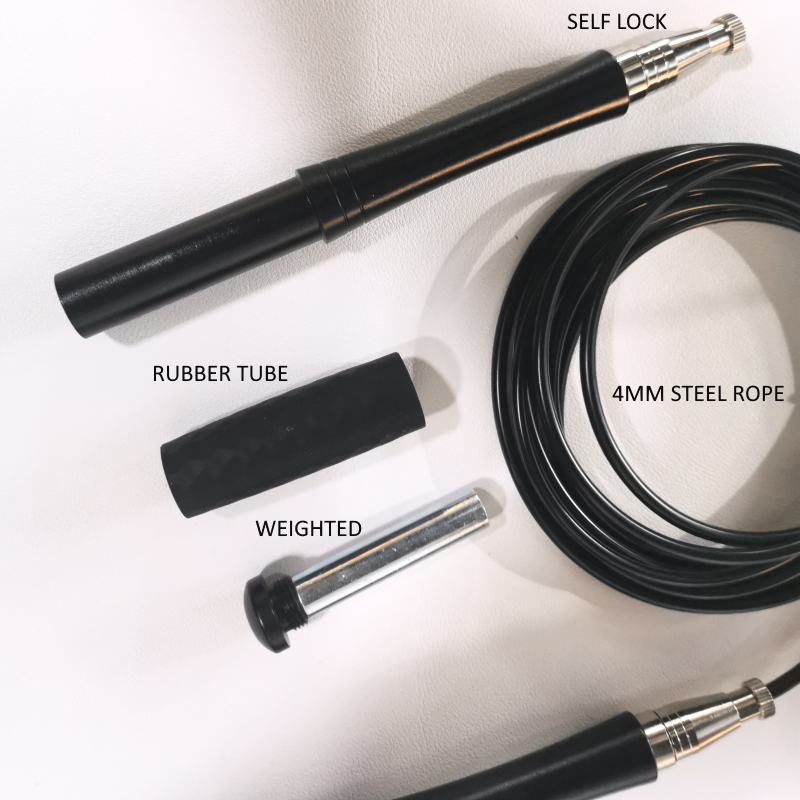 279gram 4mm diameter steel cor - огляд і ціна Jump Rope Speed Bearing